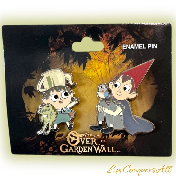 Cartoon Network Over the Garden Wirt and Greg Enamel Pin Set - Picture 1 of 3